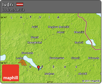 Physical Map of Ivdri