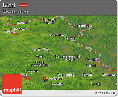 Satellite Panoramic Map of Ivdri