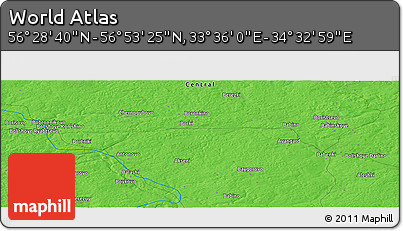 Political Panoramic Map of the Area around 56° 41' 3" N, 34° 4' 30" E