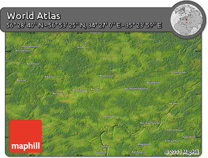 Satellite Map of the Area around 56° 41' 3" N, 34° 55' 29" E