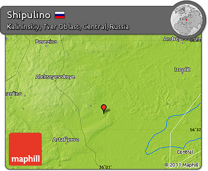 Physical Map of Shipulino