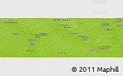 Physical Panoramic Map of the area around 56° 41' 3" N, 46° 49' 30" E