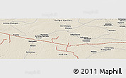 Shaded Relief Panoramic Map of the area around 56° 41' 3" N, 46° 49' 30" E
