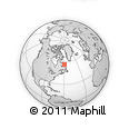 Outline Map of the Area around 56° 41' 3" N, 59° 25' 29" W, rectangular outline