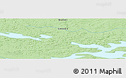Political Panoramic Map of the area around 56° 41' 3" N, 73° 52' 30" W