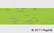 Physical Panoramic Map of the area around 56° 41' 3" N, 75° 43' 29" E