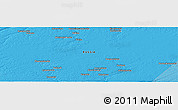 Political Panoramic Map of the area around 56° 41' 3" N, 75° 43' 29" E