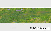 Satellite Panoramic Map of the area around 56° 41' 3" N, 75° 43' 29" E