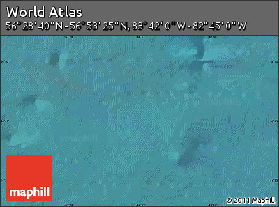 Satellite Map of the Area around 56° 41' 3" N, 83° 13' 29" W
