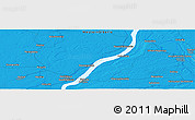 Political Panoramic Map of the area around 56° 41' 3" N, 84° 13' 29" E
