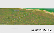 Satellite Panoramic Map of the area around 56° 41' 3" N, 89° 10' 30" W