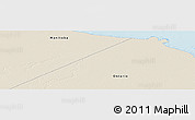 Shaded Relief Panoramic Map of the area around 56° 41' 3" N, 89° 10' 30" W
