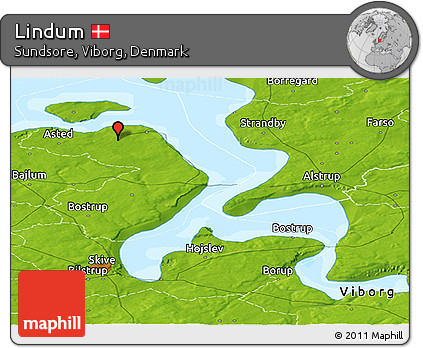 Physical Panoramic Map of Lindum