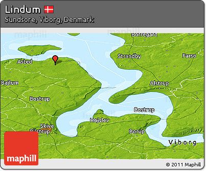 Physical Panoramic Map of Lindum