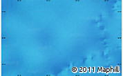 Physical Map of the area around 56° 3' 57" S, 104° 37' 30" E