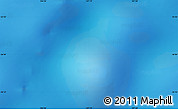 Shaded Relief Map of the area around 56° 3' 57" S, 107° 10' 30" E