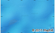 Shaded Relief Map of the area around 56° 3' 57" S, 108° 52' 30" E