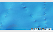Physical 3D Map of the area around 56° 3' 57" S, 109° 43' 29" E