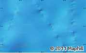 Shaded Relief Map of the area around 56° 3' 57" S, 109° 43' 29" E