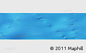 Shaded Relief Panoramic Map of the area around 56° 3' 57" S, 109° 43' 29" E