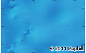 Physical Map of the area around 56° 3' 57" S, 117° 22' 30" E