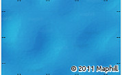 Shaded Relief Map of the area around 56° 3' 57" S, 121° 37' 30" E