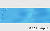 Physical Panoramic Map of the area around 56° 3' 57" S, 143° 43' 29" E