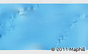 Shaded Relief 3D Map of the area around 56° 3' 57" S, 145° 25' 30" E