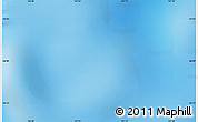 Shaded Relief Map of the area around 56° 3' 57" S, 147° 7' 30" E