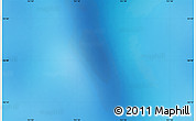 Physical Map of the area around 56° 3' 57" S, 151° 22' 30" E