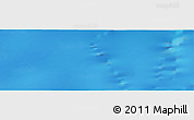 Shaded Relief Panoramic Map of the area around 56° 3' 57" S, 154° 46' 30" E