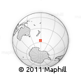 Outline Map of the Area around 56° 3' 57" S, 178° 34' 29" E, rectangular outline