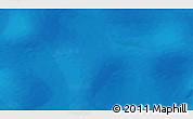 Physical 3D Map of the area around 56° 3' 57" S, 48° 31' 29" E