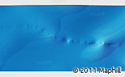 Shaded Relief 3D Map of the area around 56° 3' 57" S, 54° 28' 30" E