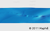 Shaded Relief Panoramic Map of the area around 56° 3' 57" S, 54° 28' 30" E