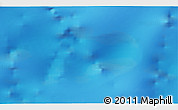 Shaded Relief 3D Map of the area around 56° 3' 57" S, 58° 34' 30" W