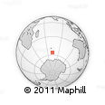 Outline Map of the Area around 56° 3' 57" S, 73° 10' 30" E, rectangular outline