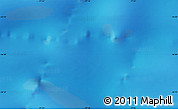 Physical Map of the area around 56° 3' 57" S, 77° 16' 30" W