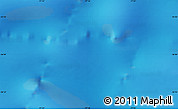 Shaded Relief Map of the area around 56° 3' 57" S, 77° 16' 30" W