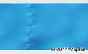 Physical 3D Map of the area around 56° 3' 57" S, 95° 16' 30" E