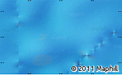 Physical Map of the area around 56° 3' 57" S, 97° 49' 29" E