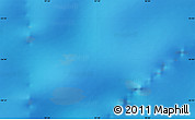 Shaded Relief Map of the area around 56° 3' 57" S, 97° 49' 29" E