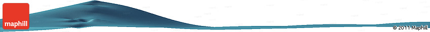 Satellite Horizon Map of the Area around 56° 26' 14" S, 100° 22' 30" E