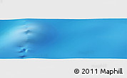 Physical Panoramic Map of the area around 56° 26' 14" S, 100° 22' 30" E