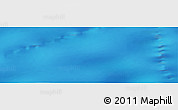 Shaded Relief Panoramic Map of the area around 56° 26' 14" S, 104° 37' 30" E