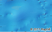 Shaded Relief Map of the area around 56° 26' 14" S, 109° 43' 29" E