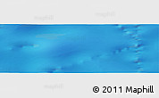 Shaded Relief Panoramic Map of the area around 56° 26' 14" S, 109° 43' 29" E