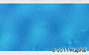 Physical 3D Map of the area around 56° 26' 14" S, 111° 25' 30" E