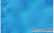 Physical Map of the area around 56° 26' 14" S, 117° 22' 30" E