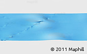 Shaded Relief Panoramic Map of the area around 56° 26' 14" S, 145° 25' 30" E